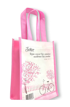 Image of Bolsa Tote Bag Pequeña a Todo Color Hazme Conocer Tus Caminos