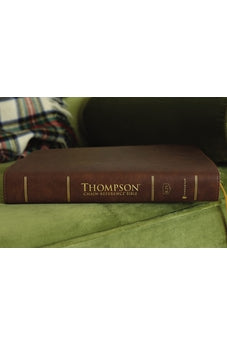 Image of KJV, Thompson Chain-Reference Bible, Large Print, Leathersoft, Brown, Red Letter