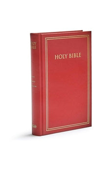 Image of KJV Pew Bible, Maroon Hardcover, Red Letter, Durable Binding, Easy-to-Read Bible MCM Type