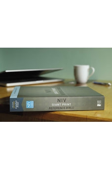 NIV, Reference Bible, Giant Print, Paperback, Red Letter, Comfort Print