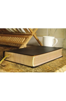 Image of KJV, Thompson Chain-Reference Bible, Large Print, European Bonded Leather, Black, Red Letter, Comfort Print