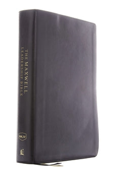 NKJV, Maxwell Leadership Bible, Third Edition, Compact, Leathersoft, Black, Comfort Print: Holy Bible, New King James Version