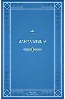 Biblia RVR 1960 Económica Azul Rústica