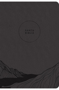 Image of Biblia NTV Compacta Carbón Símil Piel