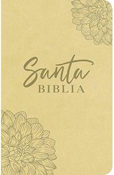 Biblia NTV Agape Flor Sentipiel Beige