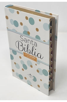 Image of Biblia RVR 1960 Letra Grande Tamaño Manual Tapa Flex Puntos con Índice