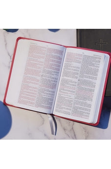 KJV, Thinline Bible, Compact, Cloth over Board, Purple, Red Letter, Comfort Print: Holy Bible, King James Version