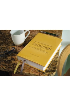 Image of KJV, Thompson Chain-Reference Bible, Hardcover, Yellow Gold, Red Letter, Comfort Print