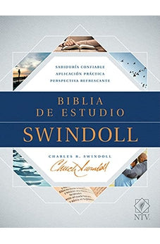 Biblia NTV de Estudio Swindoll Negro con Índice