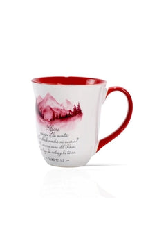 Image of Taza 17 5 Oz Colección Primavera Alzaré Mis Ojos