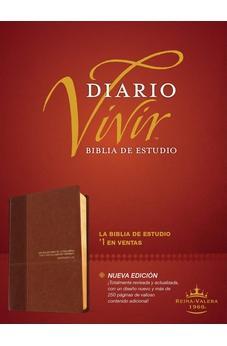 Biblia RVR 1960 de Estudio Diario Vivir Café Café Claro Sentipiel Índice