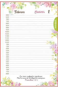 Image of Agenda 2024 para Mujer - Hortencias