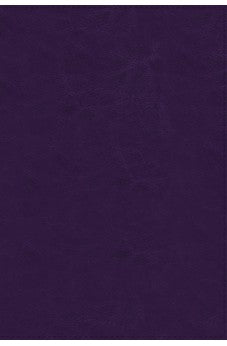 Biblia RVR 1977 Referencia Thompson Piel Morado con Índice