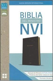 Biblia NVI Ministro Piel Negro