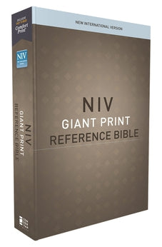 NIV, Reference Bible, Giant Print, Paperback, Red Letter, Comfort Print