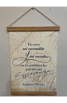 Cuadro Art Scroll Tu Eres M Escondite