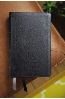 Image of NIV, Thompson Chain-Reference Bible, Handy Size, European Bonded Leather, Black, Red Letter, Comfort Print