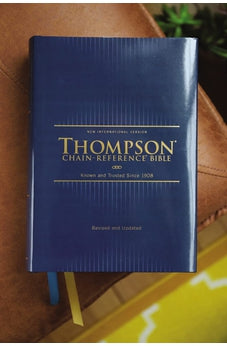 Image of NIV, Thompson Chain-Reference Bible, Hardcover, Navy, Red Letter, Comfort Print