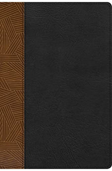 Biblia RVR 1960 de Estudio Arco Iris Duotono Tostado Negro Símil Piel con Índice
